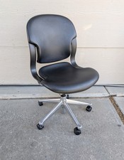Vintage Herman Miller Eames Office Equa Chair Mid Century Modern Atomic Aluminum