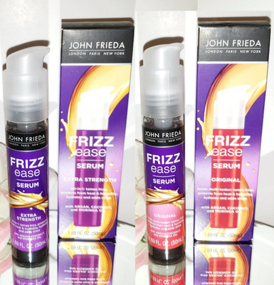 John Frieda Frizz Ease Hair Serum with Argan, Coconut, and Moringa Oil (1.69 Oz)