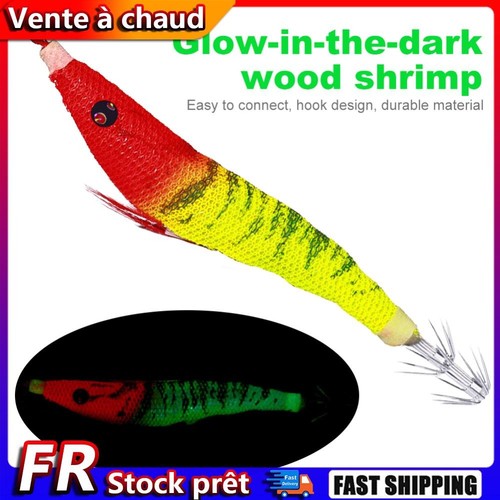 Appât Calmar Lumineux Mr.Musurok - Bleu Bloody - 6,3g 6cm - UV+LUM - Neuf