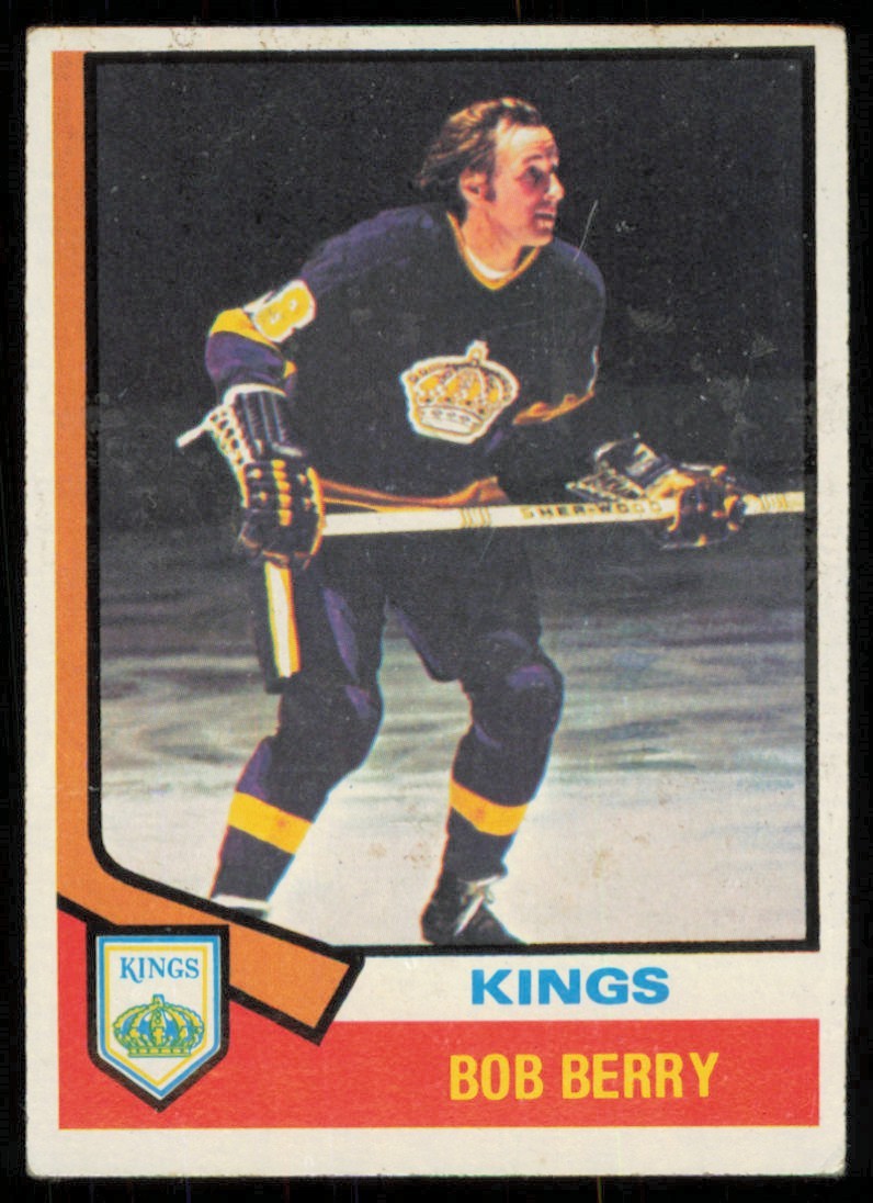 Bob Berry #18 (Hockey Cards 1974 Topps) — is it worth grading?