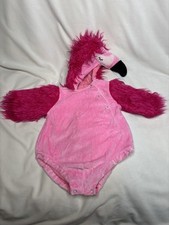 pottery barn baby flamingo costume 6-12 Month Pink