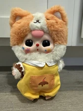 Baby Three Kitten Wardrobe Plush Blind Box - Orange