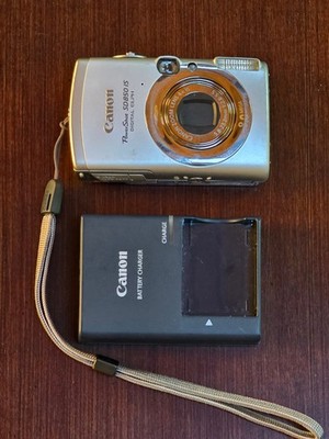 Canon PowerShot SD850 IS Digital Elph Camera 8MP 4x Optical Zoom, Tested Works