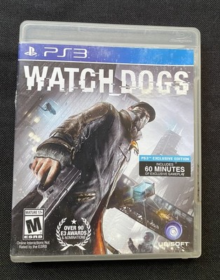 Watch Dogs (PlayStation 3, PS3) Complete w/Manual Tested