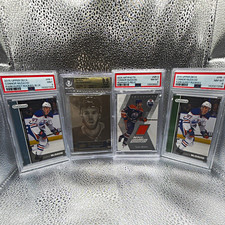 Upper Deck Connor McDavid 2015 Rookie/Relic Card Lot Artifacts Parkhurst (4)