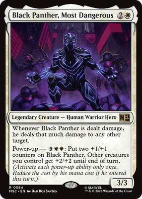 #ad #ad Black Panther Most Dangerous 584 NM Commander: Marvel Super Heroes $2.49