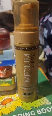 Mine Tan Medium Dark Express Tan Mousse Coconut Scented