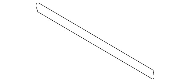 Moldura lateral para Nissan (N/P 80870-JA01E)