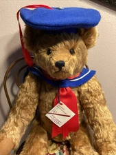 Mohair Artist Bear By Muriel Townsend Cranberry Mountain Bears- 17 In. Adorable!