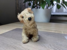 Steiff Kleiner Hund Sitzend 10cm Vintage 1960er Mohair
