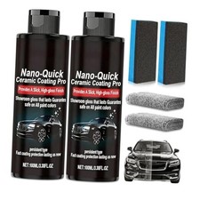 2PCS Nano-Quick Ceramic Coating Pro, Revolutionary Nano Spray for Car