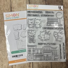 Simon Says Stamp The Little Things Clear Stamp Set and Matching Dies New