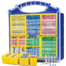 680PCS Solder Seal Wire Connectors Kit,Terminals Waterproof Electrical Connec...