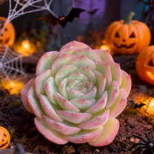 Echeveria Silhouette Succulents Plants Live, Bare root without soil pot,Garden L