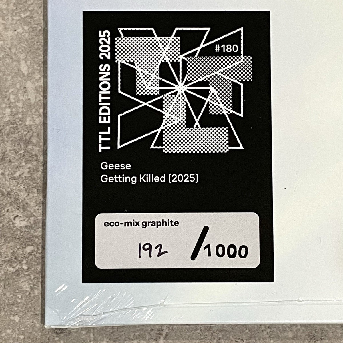 Geese GETTING KILLED Limited Edition #192/1000 TTL Turntable Lab