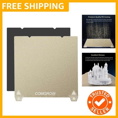 Ender 3 V3 KE PEI Spring Steel 235x235mm, Texture PEI Sheet Magnetic Flexible...