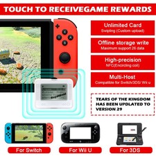 Amiibo NFC Tag Emulator Bluetooth-Compatible Emulator for Nintendo Switch 1  2