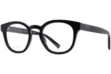 Gucci GG1859O 001 Eyeglasses Frame Men's Black Full Rim Square Shape 50-mm