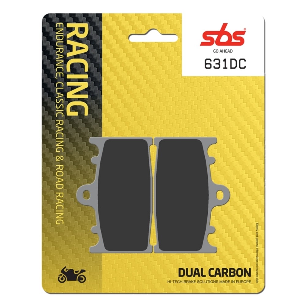 SBS P631-DC Brake Pad For Motorcycle Replacement Parts Accessories