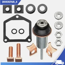 Starter Solenoid Repair Rebuild Kit # 228000-6660 Plunger Contacts Set For Dodge
