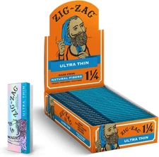 Zig Zag Ultra Thin 1 1/4 Rolling Papers 24Pk Retailers Box