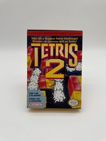 Tetris 2 NES (Nintendo Entertainment System) AMAZING CONDITION CIB