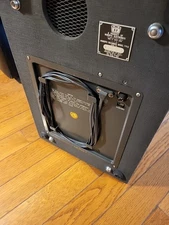 Roberts 770X SS (AKAI M8) Reel to Reel Back Cover w/Power Cable  