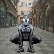 Armor Spider-Man Jumpsuit Spiderman Bodysuit Costume Cosplay Halloween Adult Kid