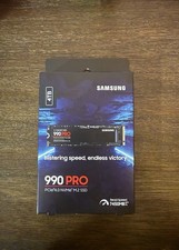 Samsung 990 PRO 4TB NVMe Internal SSD Non Heatsink (MZ-V9P4T0B/AM) - New/Sealed