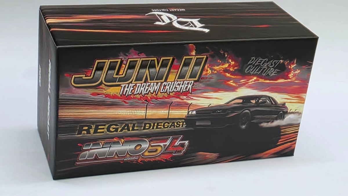 1:64 inno64 Nissan Skyline GT-R R32 JUN II The Dream crusher