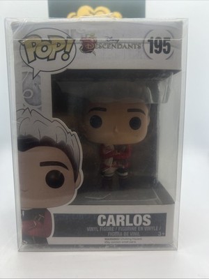 *Rare* Disney Descendants: Carlos de Vil #195 Funko Pop! Box Damage w/Protector