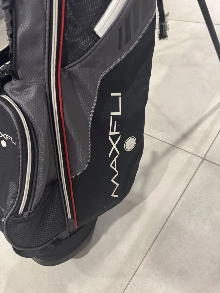 Suporte para bolsa de golfe Maxfli com tacos de golfe - Imagem 4 de 4
