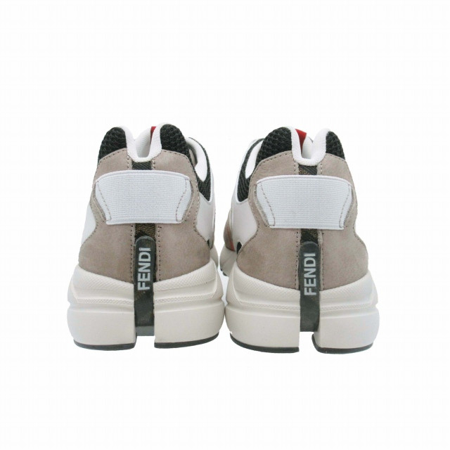FENDI|SNEAKERS (7E1555 AKX4 F1ICJ) Shoes】FENDI FASTER TRAINERS 7E1555 Sneakers FF Logo Zucca