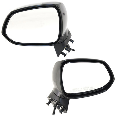 FIT 07-08 MIRROR RH AND LH, Power, Manual Folding, Non-Heated, Paintable