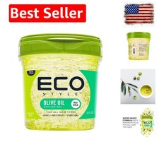 Gel Olive Oil Styling - Adds Shine and Tames Split Ends - Delivers Moisture t...