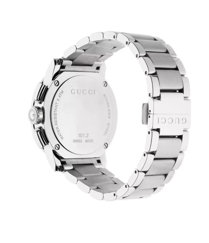 GUCCI G-Chrono YA101204  Stainless Steel Black Dial Men's Watch 44 mm - Image 2 of 4