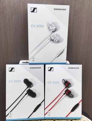 Sennheiser CX300S In Ear Headphones with One-Button Smart Remote 3 colours