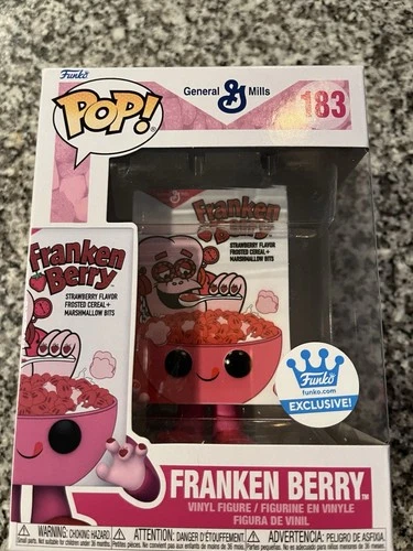 Funko Pop! Vinyl Franken Berry #183 General Mills Exclusive Ad Icons Figure