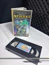 Beetlejuice (1988) VHS Video Tape Retro Vintage Classic horror
