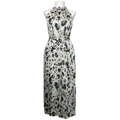 Zara Z1975 Denim, Maxikleid, Größe: M, Schwarz/Mehrfarbig, Leopard, Damen #nwD