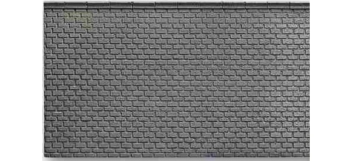 Mur en pierres Noch 58149 décor HO 1:87 maquette ferroviaire 65 cm