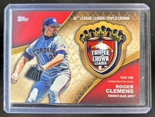 2023 Topps Roger Clemens Crowning Achievements Commemorative Patch Rookie #CA-RC