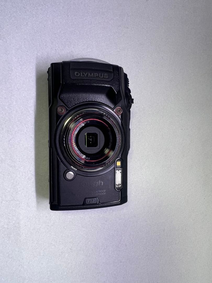 OLYMPUS Tough TG-6 12MP Black Digital Camera Waterproof GPS Wi-Fi 