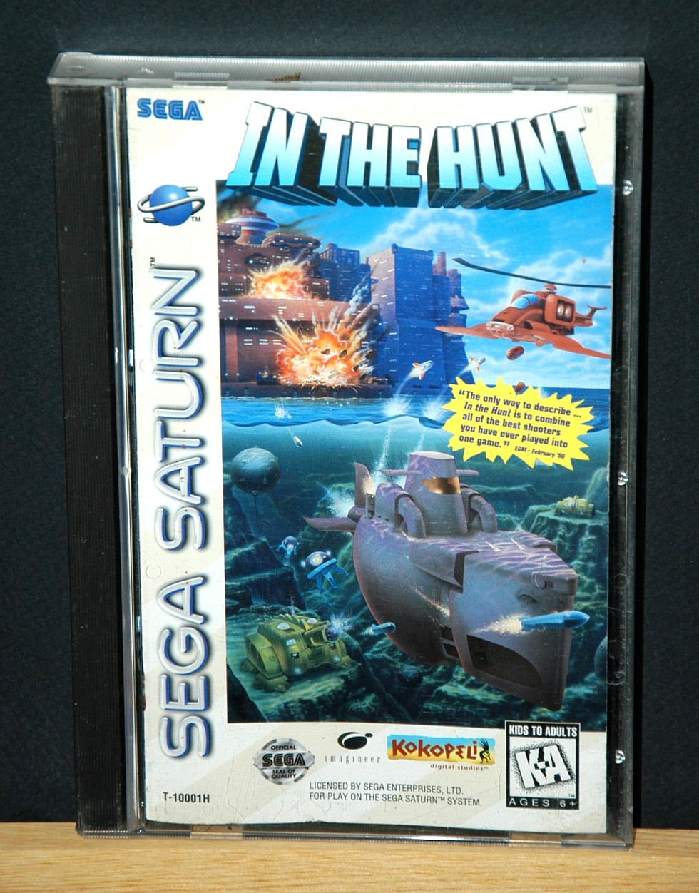 IN THE HUNT   (SEGA SATURN) Tested NTSC-U/C