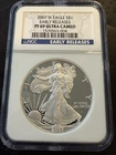2007-W American Eagle Silver Dollar $1 NGC PF69 Ultra Cameo Early Release 1oz