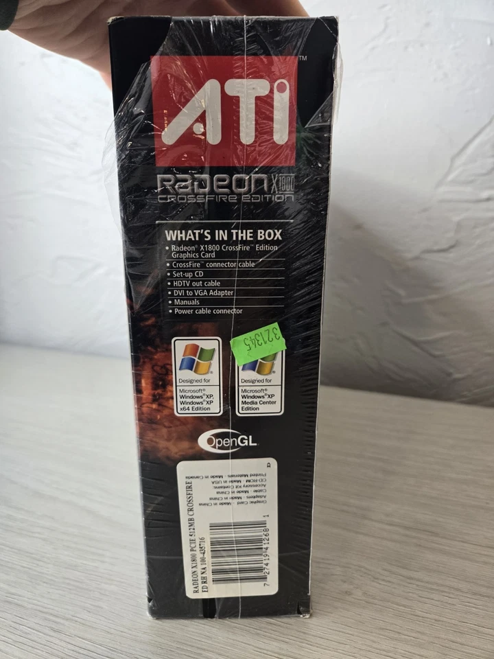 SEALED Vintage ATI Radeon X1800 256MB GDDR3 PCI-E Graphics Card  - Image 3 of 4