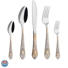 Silverware Set Limited Edition 20 Piece Flatware Set Cutlery Set for 4 ...