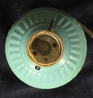 Van Briggle Pottery Hand Incised Lamp w Artist's Initials FW Unknown Age — photo 4