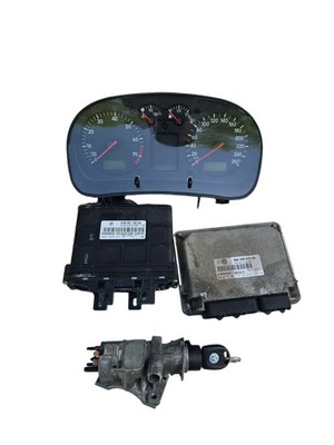 VW Golf IV 1J 1.6 AKL 101PS Motorsteuergerät Set Wegfahrsperre Automatik 06A9060