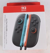 Nintendo Switch 2 Joy-Con 2 L/R Light Blue Light Red Open Box